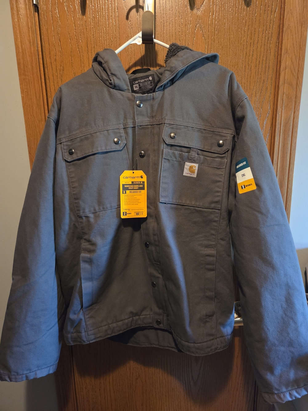 Carhartt- Mens lined utility Jacket